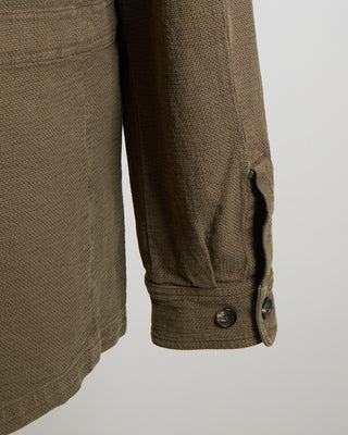 Manto Linen  Wool Overshirt Taupe 1155
