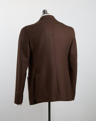 L.B.M. 1911 The Essential Summer Hopsack Soft Jacket Brown 1253