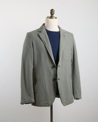 Manto Garment Dyed Cotton Blazer Sage 1183