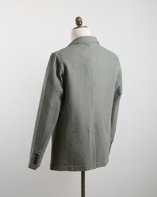 Manto Garment Dyed Cotton Blazer Sage 1184