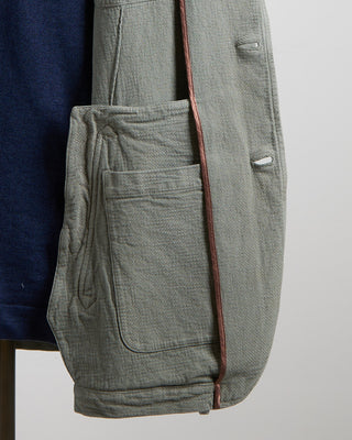 Manto Garment Dyed Cotton Blazer Sage 1187