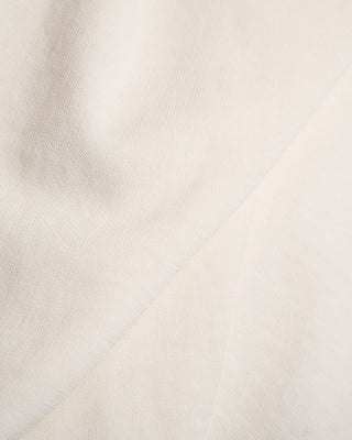 Filippo De Laurentiis Off White Straight Bottom Fine Knit Crewneck T Shirt Off White 1841