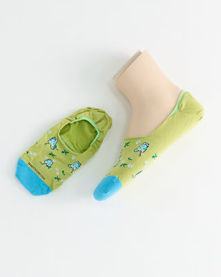 Marcoliani Mojito Print Loafer Socks Green 1