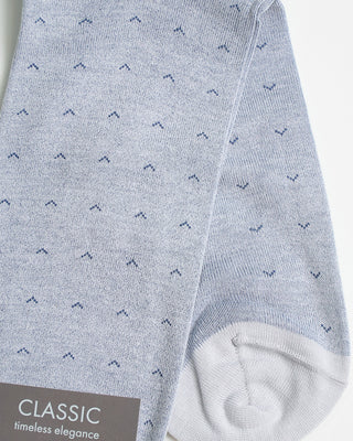 Marcoliani Pima Cotton Lisle Volo Socks Light Blue 0 1