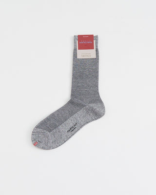 Marcoliani Solid Textured Socks Grey 1 3