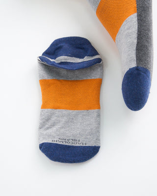 Marcoliani Invisible Sneaker Socks Orange  1