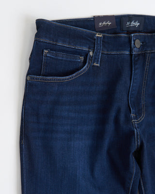 34 Heritage Cool Dark Brushed Refined Jeans Indigo 0 1