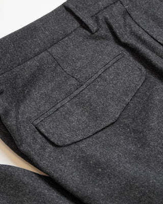 Echizenya Natural Stretch Smart Flannel Dress Pants Charcoal  4
