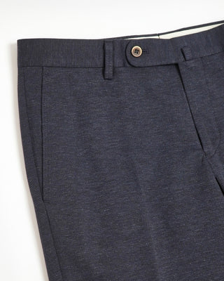 Echizenya Chameleon Houndstooth Jersey Pants Navy  1