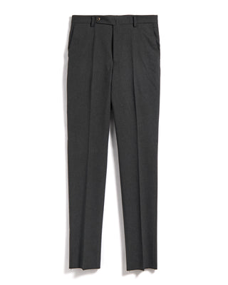 Echizenya Stretch Oxford Washable Dressy Casual Pants Charcoal 2 3585