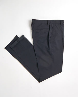 Echizenya Cool Dots Printed Glen Check Ultralight Tech Trousers Navy 886