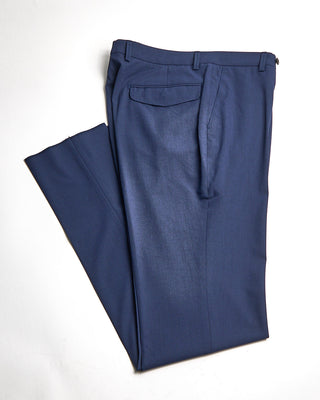 Echizenya Multi Stretch Easy Care Tech Trousers Blue 897