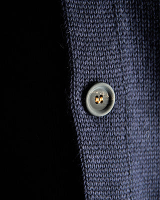 Inis Meain x Blazer Baby Alpaca  Silk Navy Isles Shirt Jacket   Limited Release Navy Isles 15