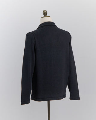 Inis Meain Signature 100% Washed Linen Black Shirt Jacket Black 0 7