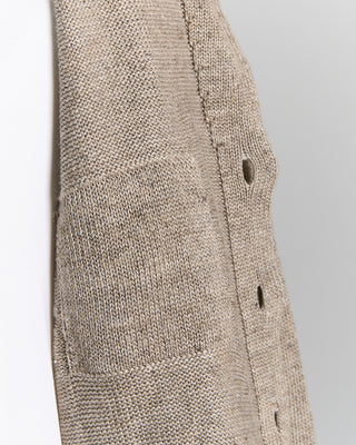 NA06M Inis Meain Classic Washed Linen Pub Jacket Beige 0 2