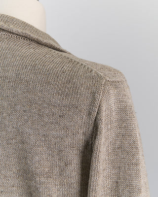 NA06M Inis Meain Classic Washed Linen Pub Jacket Beige 0 3