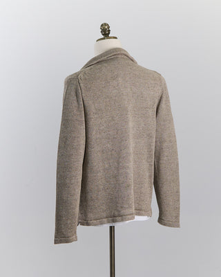 NA06M Inis Meain Classic Washed Linen Pub Jacket Beige 0 4