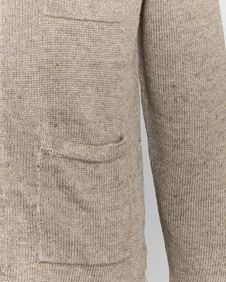 NA06M Inis Meain Classic Washed Linen Pub Jacket Beige 0 8