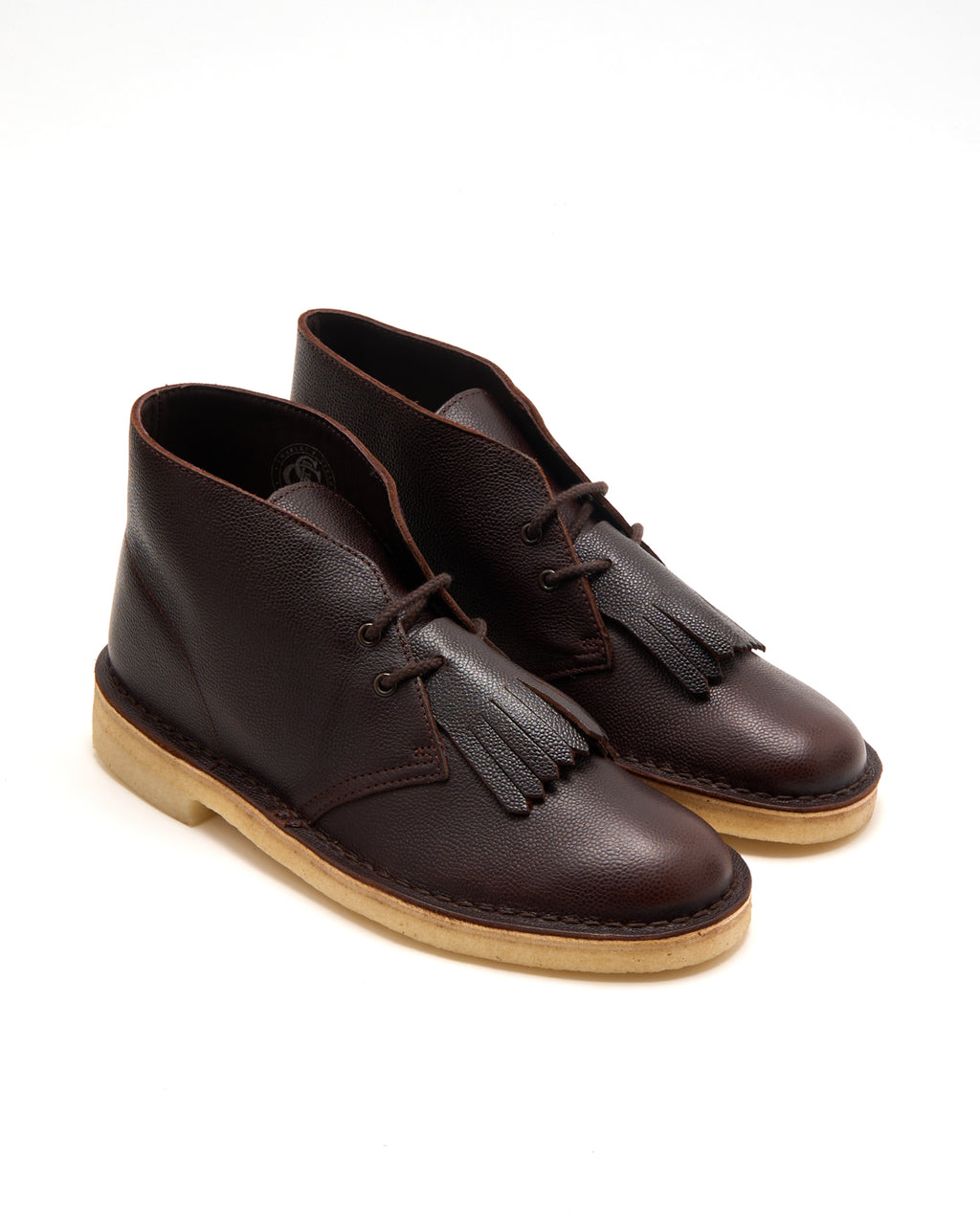 Clarks Desert Coal Mens Boots Sz 10.5 M Brown Scotch‎ Grain Leather Clarks Desert Coal Mens Boots Sz 10.5 M Brown Scotch Grain  main image 4