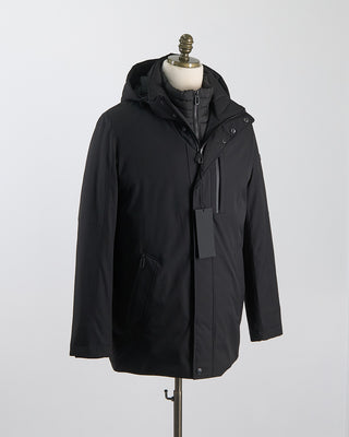 Bugatti Comfort Stretch Urban Explorer Winter Parka Black 2363