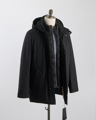 Bugatti Comfort Stretch Urban Explorer Winter Parka Black 2364