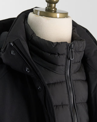 Bugatti Comfort Stretch Urban Explorer Winter Parka Black 2367