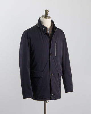 Bugatti Rainseries Waterproof Hybrid Fall  Winter Jacket Navy 2534