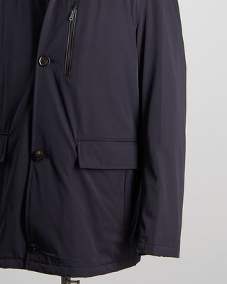 Bugatti Rainseries Waterproof Hybrid Fall  Winter Jacket Navy 2540