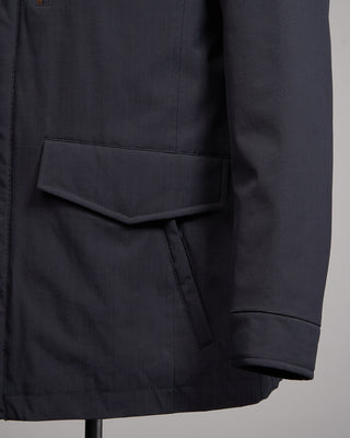 Bugatti Performance Travel Hybrid Fall  Winter Jacket Navy 8 5186