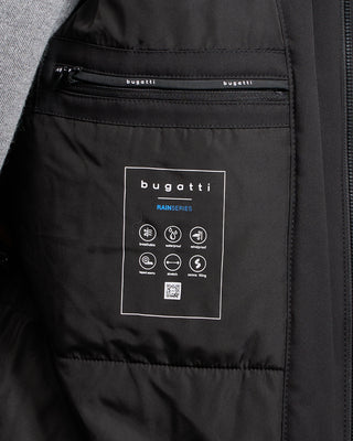 Bugatti Rainseries Waterproof Insulated All Purpose Winter Jacket Black 12 5178