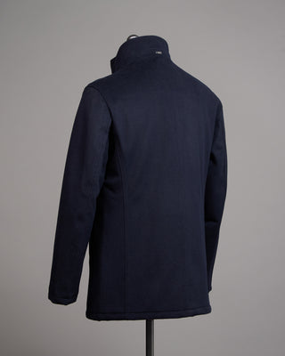 Bugatti Rainseriies Wool Hybrid Car Coat Navy 12 5099