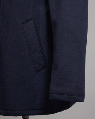 Bugatti Rainseriies Wool Hybrid Car Coat Navy 9 5096