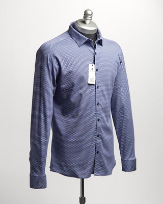 Desoto XO Jersey Print Shirt Navy  4