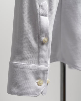 Desoto Pique Solid Jersey Knit Shirt White  2