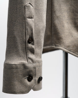 Desoto Pique Solid Jersey Knit Shirt Tan  9