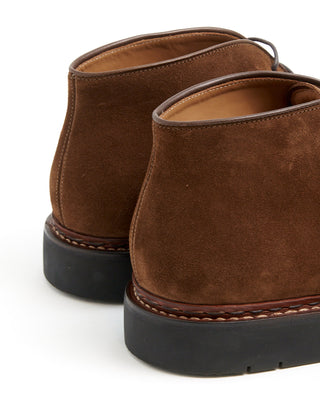 Heschung Cognac Hydrovelours Suede Genet Chukkas Cognac  5