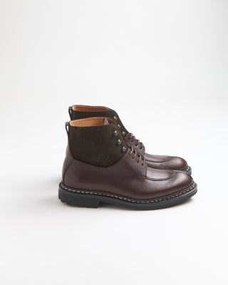 Heschung Gingko Suportlo Hydrovelours Water Resistant Dress Boots Brown 2150