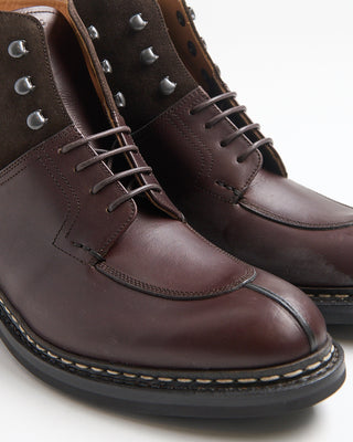 Heschung Gingko Suportlo Hydrovelours Water Resistant Dress Boots Brown 2152