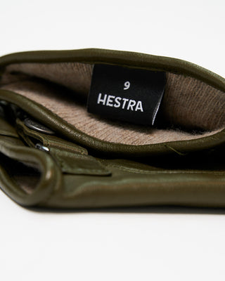 Hestra Loden Sheep Leather Nelson Midweight Glove Loden  2