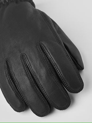 Hestra Black Deerskin Tore Primaloft Insulated Winter Gloves Black FW23 1