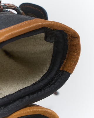 Hestra Wakayama Two Tone Leather Gloves Navy  Brown 1 4