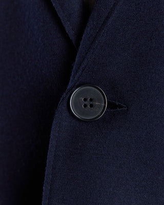 Harris Wharf London Superfine Merino Stretch Knit Sweater Blazer Navy 2672 4