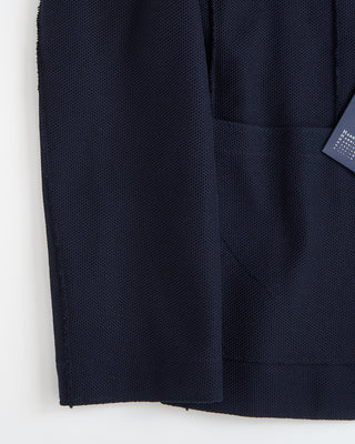 Harris Wharf London Men 2B. Blazer Loro Piana Honeycomb Navy 0 2