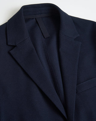 Harris Wharf London Men 2B. Blazer Loro Piana Honeycomb Navy 0 4