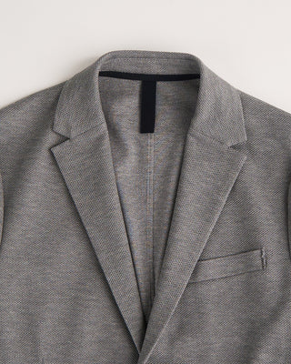 Harris Wharf London Loro Piana Fabric Honeycomb Blazer Grey 2 1171