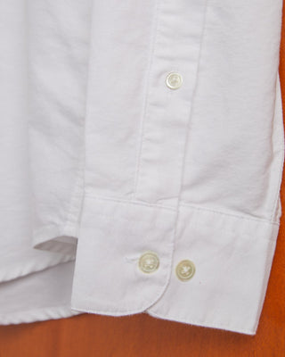 Portuguese Flannel Belavista Off White Cotton Button Down Shirt White SS24 3