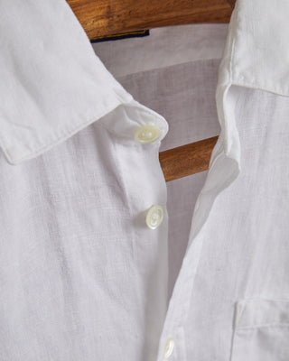 Portuguese Flannel 100% Linen Shirt White SS24 1