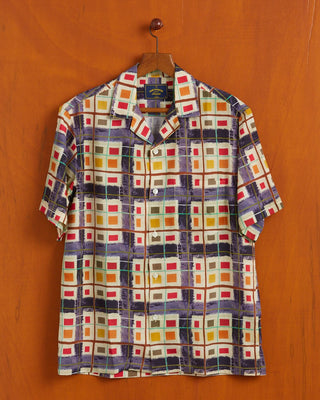 Portuguese Flannel Color Case Tencel Camp Collar Shirt Multi SS24 