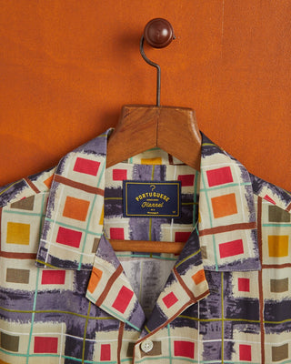 Portuguese Flannel Color Case Tencel Camp Collar Shirt Multi SS24 2