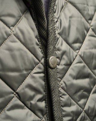 Lavenham Mickfield Diamond Quilted Collared Gilet Olive  6